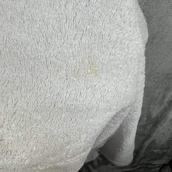 (2) Ralph Lauren Sanders Cotton 27x50 Solid 2 Piece Towel White Made in USA VTG - Picture 7 of 8